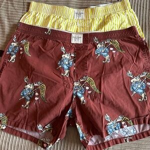 Preowned Abercrombie & Fitch Men’s Boxers 2 Pairs 100% Cotton Sz Large